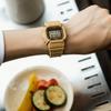 Casio 200M Waterproof Quartz Movement Resin Strap Watch Unisex watches Brown DW-5600PT-5JF