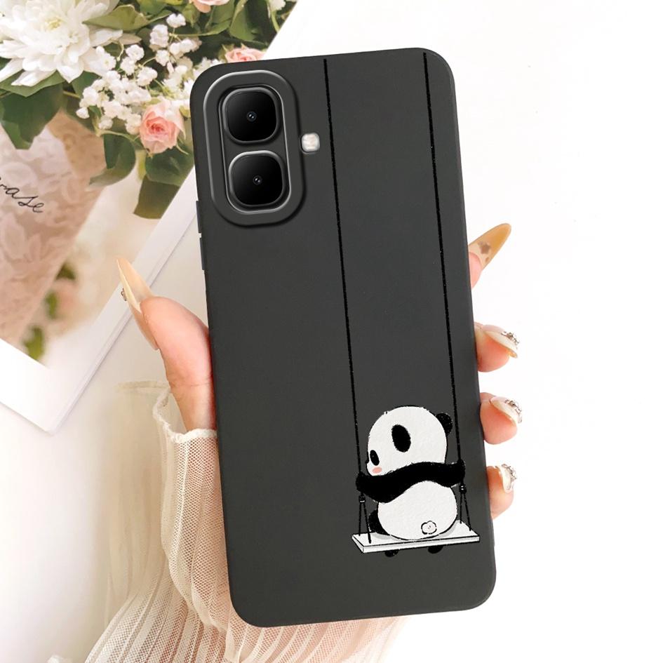 For Infinix Smart 10 Phone Case X6725 Cover Cute Cat Owl Daisy Painting Soft Silicone Back Shell For Infinix Smart10 Pouch Coque