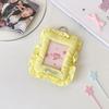 Portable Fabric Pillow Photo Holde Bag Pendant Photo Storage Picture Frames Photo Card Sleeves