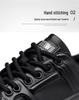 Men's Trendy Thick Sole Cowhide Skate Shoes - Height Increasing Casual Sports Shoes