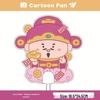 Cute Cartoon Mini Hand Fans for Kids (10-Pack)