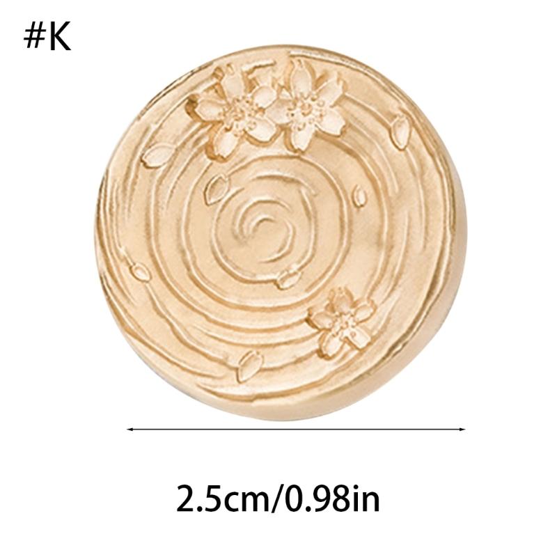 Scrapbooking Wax Stamp Head, Time Theme Wax Seal Stamp Head Replacement for Seal Wedding Invitations Envelope