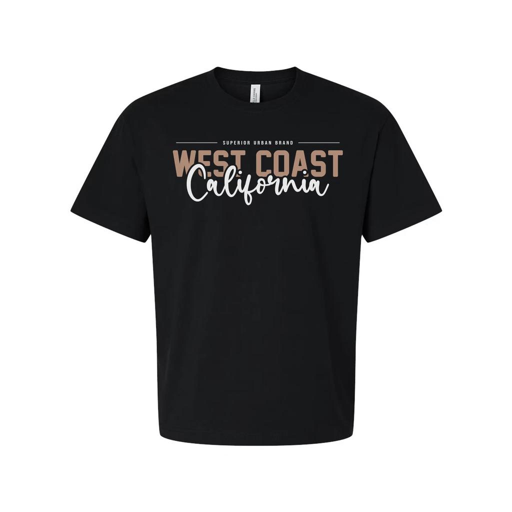 Westküste Kalifornien Grafik Unisex T-Shirt Mit Weichem Stoff Und Urbaner Marke Lo