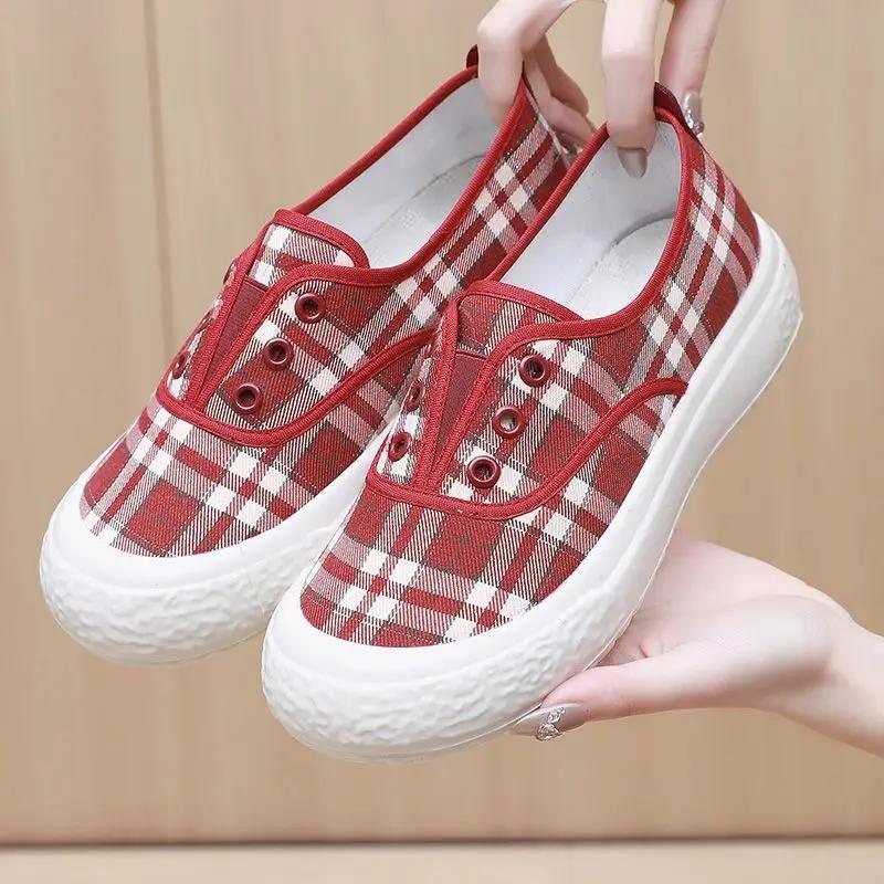 Fashion Casual New In Breathable Slip On Ladies Footwear Designer Luxury Walking Stylish Daily Routine High Quality Deals Women's Shoes