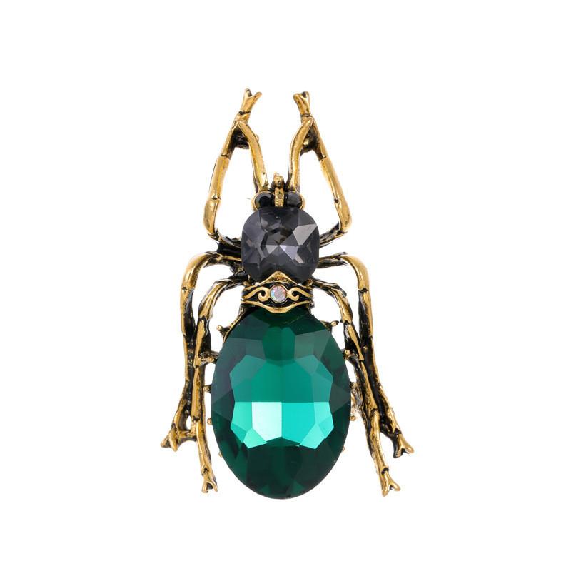 Animal Crystal Brooch With Alloy And Electroplating For Fashion Accessories