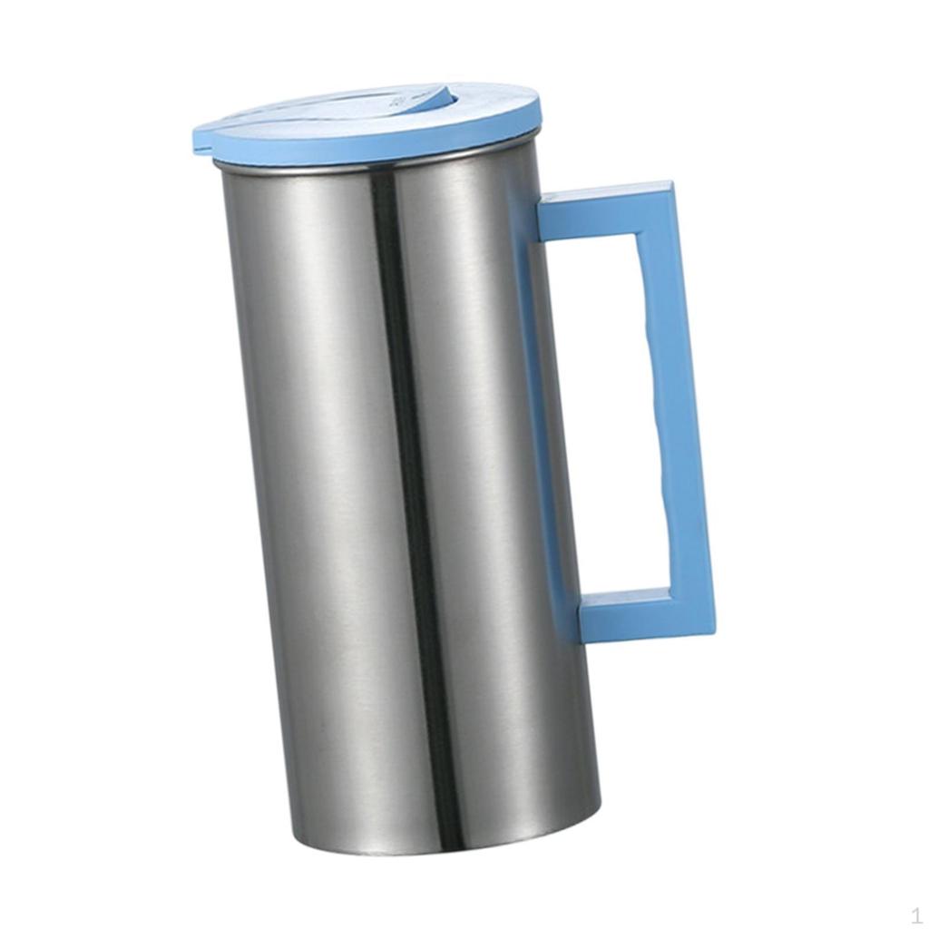 1.8 L Stainless Steel Carafe for And Water Home Outdoor Activities