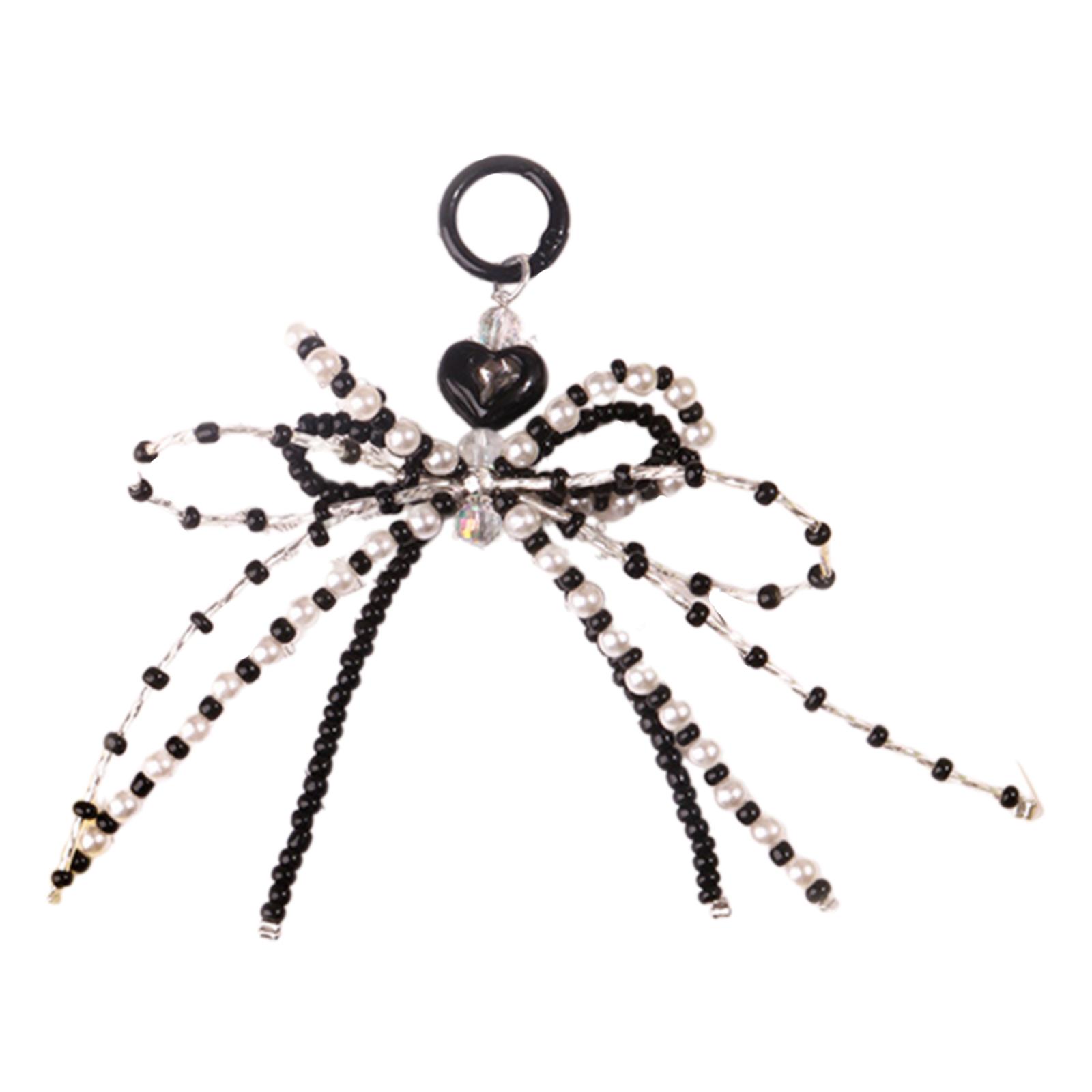 

Красочные бисерные брелки и шнурки для ключей Уникальный бисерный бант для рюкзака Украшение для нежного брелока-подвески для сумки