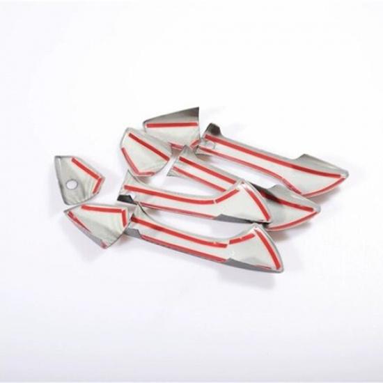 For Honda Accord 2008-2012 Carbon Fiber Style Side Door Handle Covers Trims