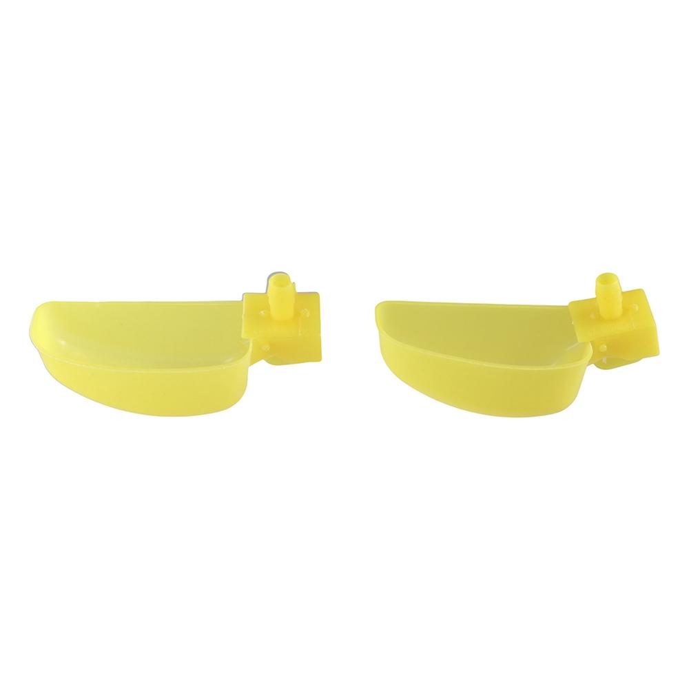 12Pcs Automatic Quail Drinking Bowl Suspension Plastic Bird Waterer Feeder Convenient Practical Drinking Cup Bowl Goose
