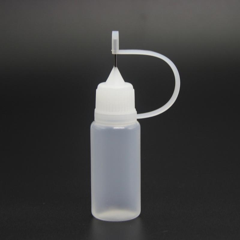 New 1/3/5pcs 10ml Plastic Squeezable Needle Bottles Eye Liquid Dropper Sample Drop Can Be Glue Applicator Refillable Bottle