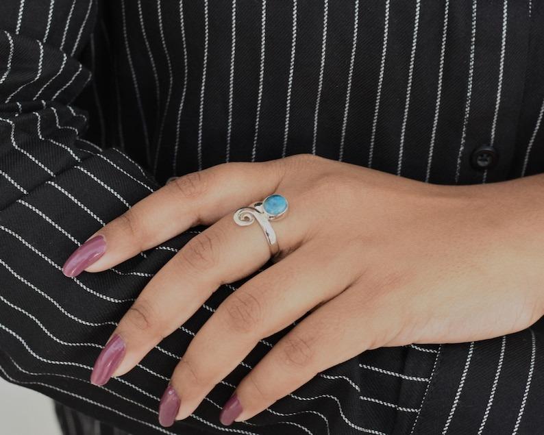 Solid 925 Sterling Silver neon Apatite Gemstone Handmade Designer Boho Ring Women Gift Ring Jewelry