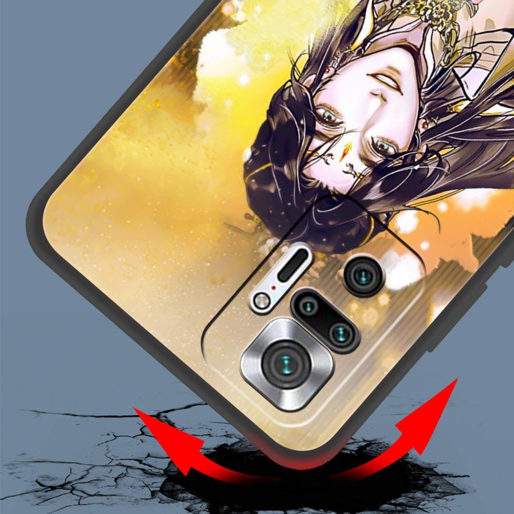 Phone Case Cover for Redmi 14C 10C Note 15 14 13 12 10 11 Pro Plus K40 5G Soft TPU Shockproof Fundas Heaven Official’s Blessing