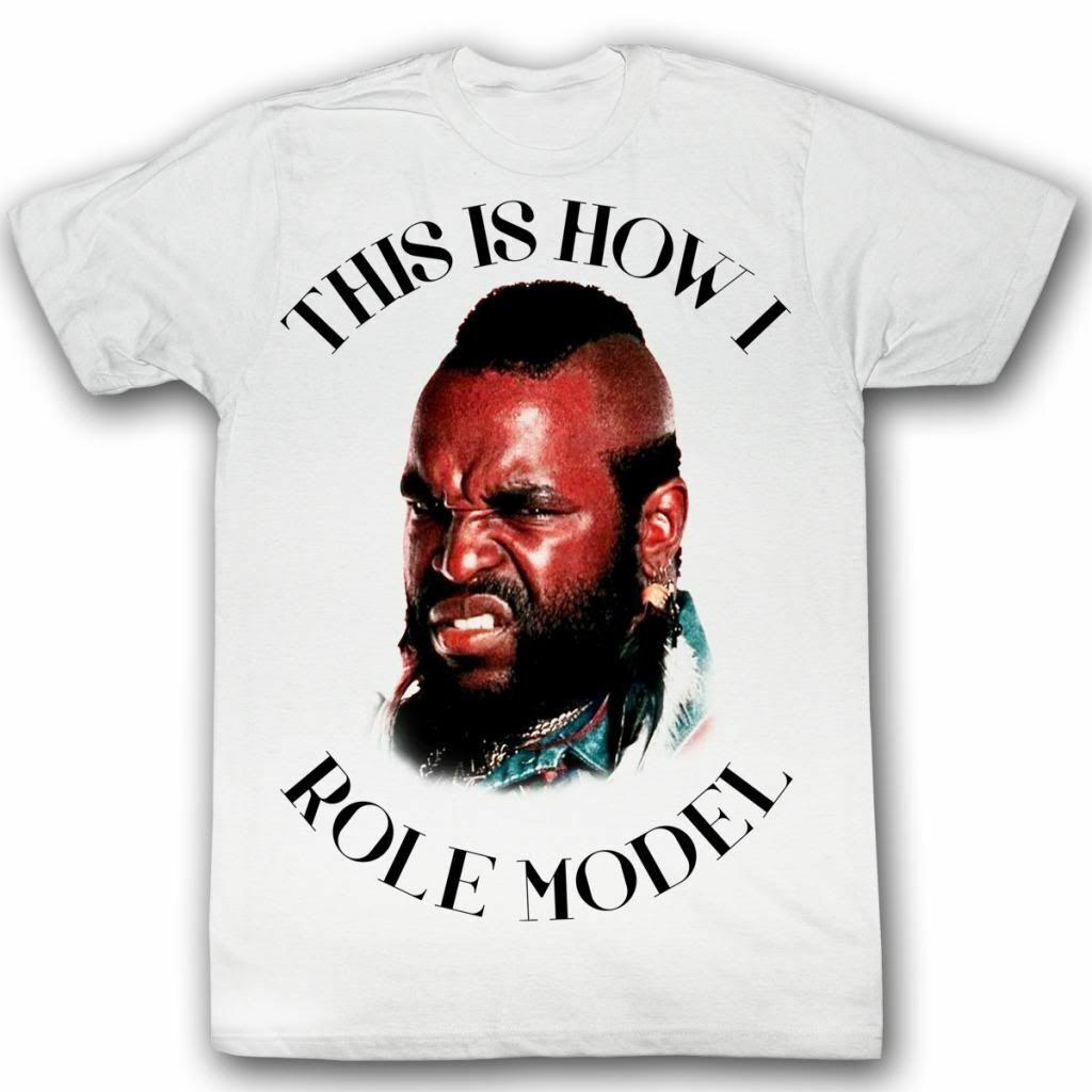 

Mr. T Lexi White T-Shirt Mens Womens Tees Top S
