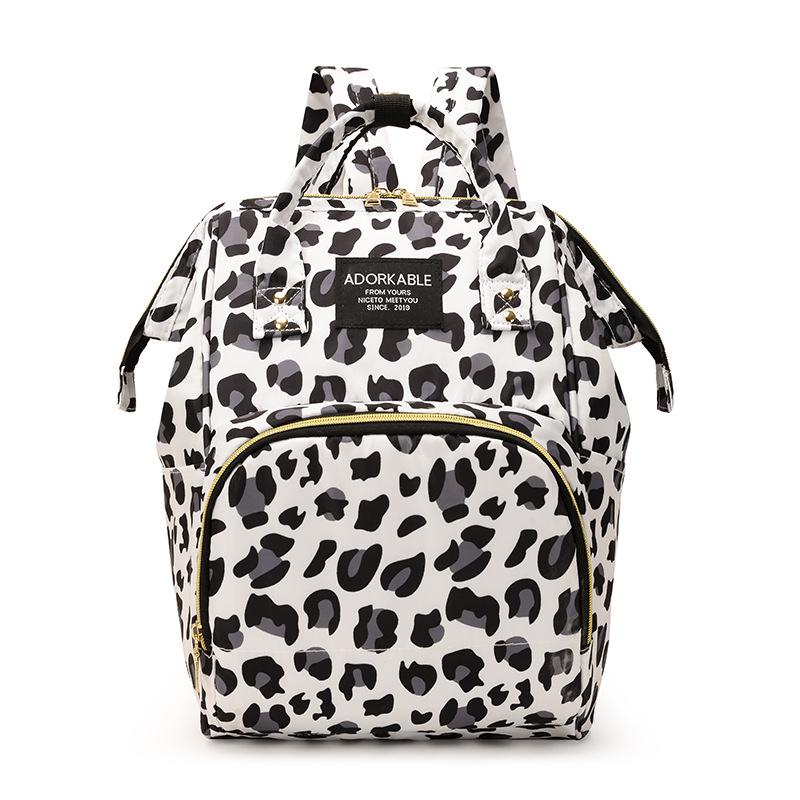 Mommy Bag 2024 New Large Capacity Storage Mom Bag Backpack Fashion Lightweight Multi-Functional Mother And Baby Bag