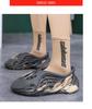 Cozy Camouflage Parent-Child Closed-Toe Beach Sandals for Spring/Summer - Unisex Casual Hollow Shoes
