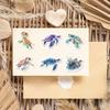 50PCS Cartoon Colorful Sea Turtle Stickers Laptop Phone Skateboard Motorcycle Car Waterproof Sticker Classic Toy