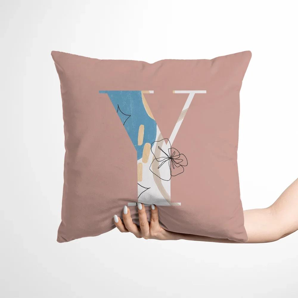 Modern Home Decoration Products English Letters  Cushion Cover X Cushions Covers Pillow Cases Decorative Pillows Sofa