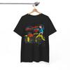 T-shirt Graphique Art Moto Harley Davidson Fille Vintage Style Biker