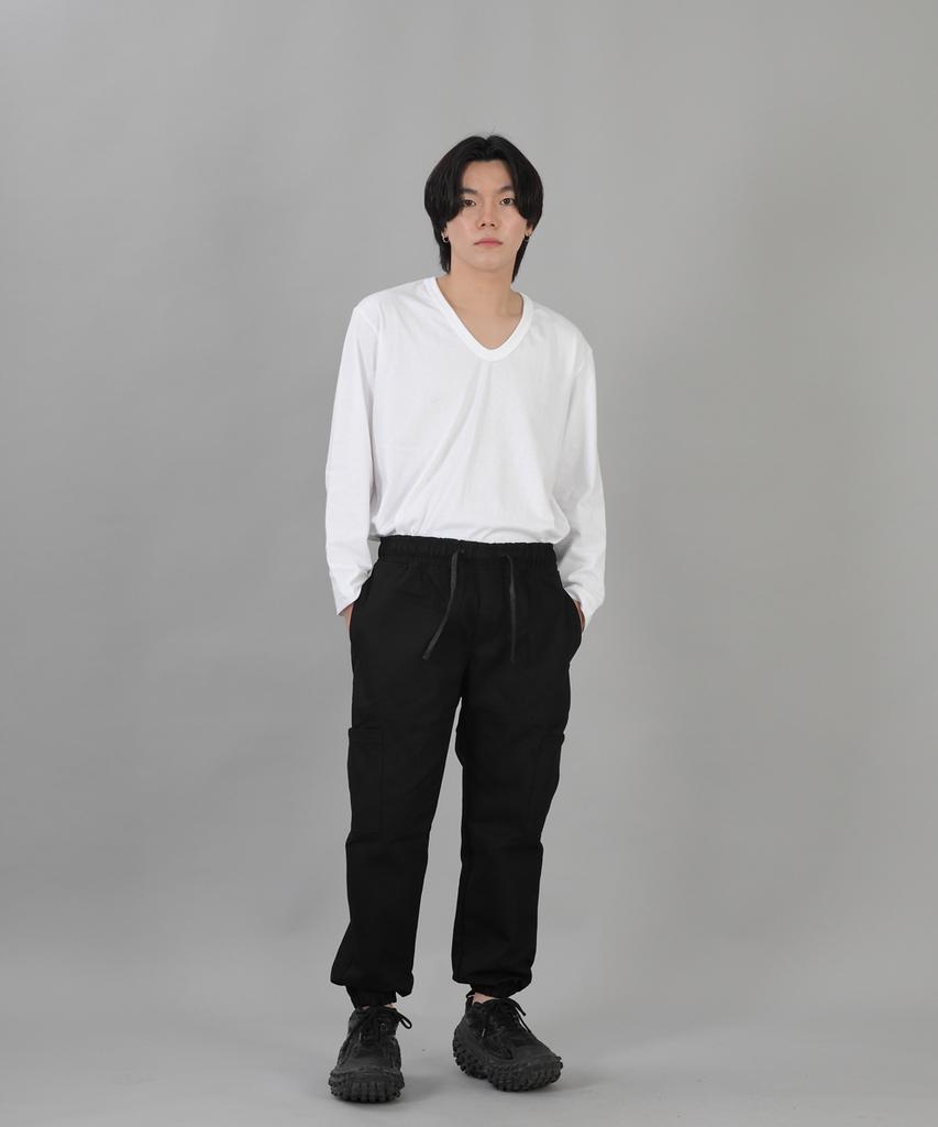 Seinteukeulu In-House Cargo Jogger Pants Ihc-359 Khaki