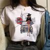 Women Casual Short Sleeves Tshirt Harajuku Sexy Women Print T Shirt Fashion Korean Trendy White Tops FeUnisex Tshirts