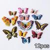 Butterfly Wall Stickers Office Living Room 12pcs Mirror Set Background