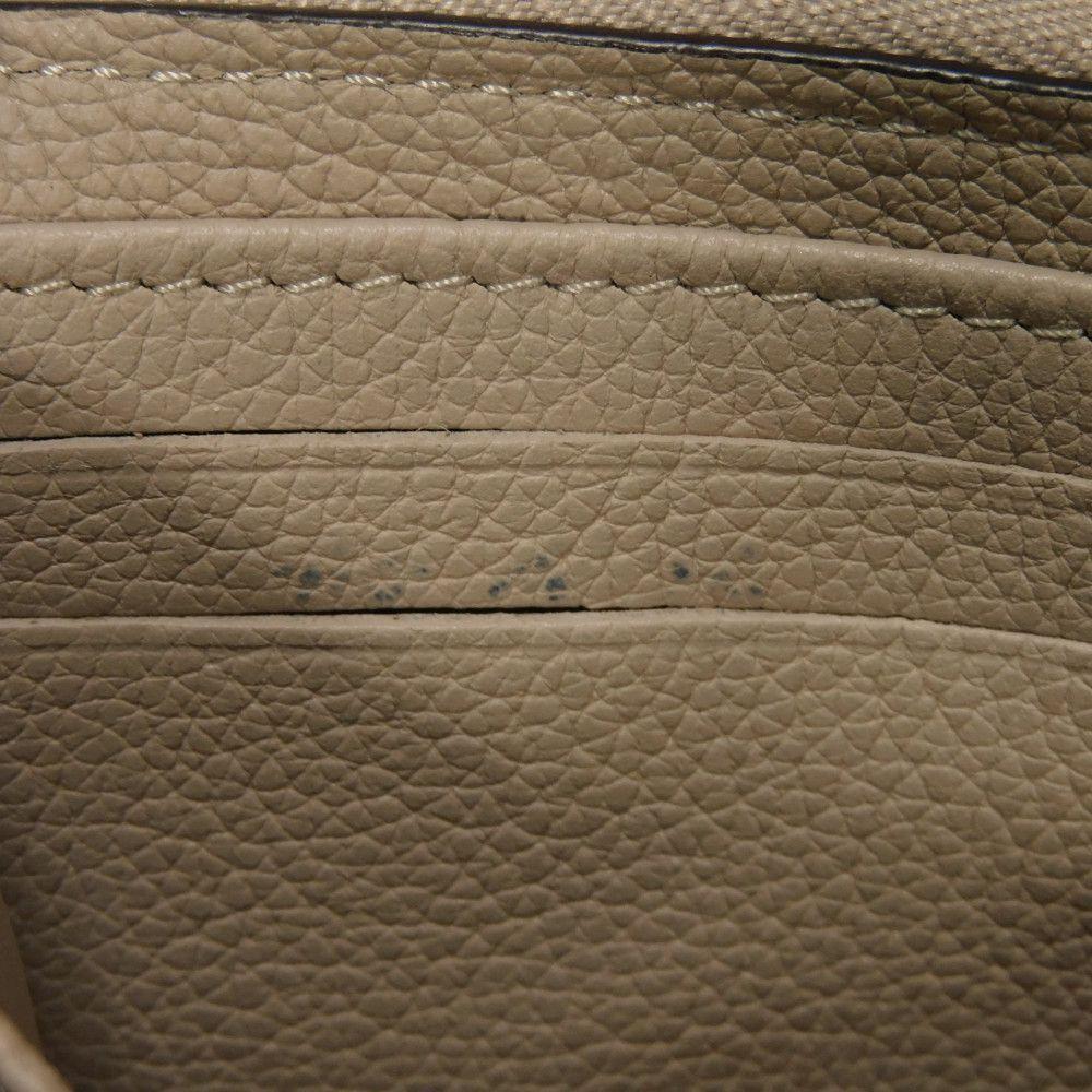 Used 12564 Lockme Zip Around Purse M80100 7943 LV Logo Zip Around RFID LV Signature Green Unisex from Japan AUTHENTIC