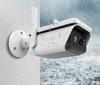 Icsee 4MP HD Solar Bullet Wireless Surveillance Camera with Remote Monitoring & Intercom