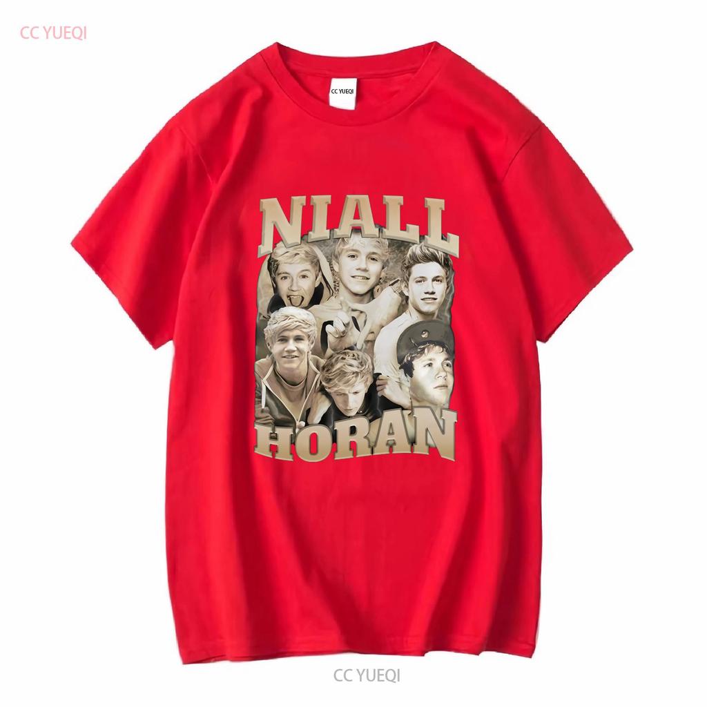 Style Niall Horan T Shirt Classic Black Unisex S 5xl Y489 Long Or Short Sleeves Vintage Washed Stylish Graphic Soft Casual Unisex