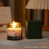 Brown Scented Soy Wax Candle - Small, Smokeless & Long-Lasting for Bedroom Aromatherapy