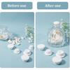 GORGECRAFT 20PCS 5 Sizes White Waterproof Silicone Stopper Bottle Seal Plug Tube Plug Reusable Replacement Bottle Stopper Silicone Hole Plug End