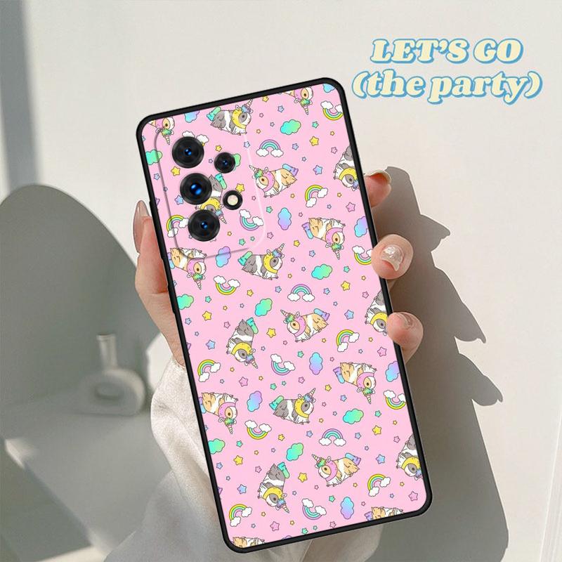 Pattern Guinea Pig Cute phone case For Samsung Galaxy A42 A31 A40 A51 A71 A32 A80 A91 A52 A72 A20e A21S A50 A70 A11 A12 Cover
