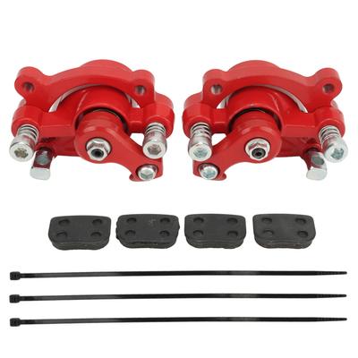 Vorne Hinten Disc Bremssattel Metall 50mm Loch Zentrum Abstand Brems Pumpe Sattel mit Bremsbelag für