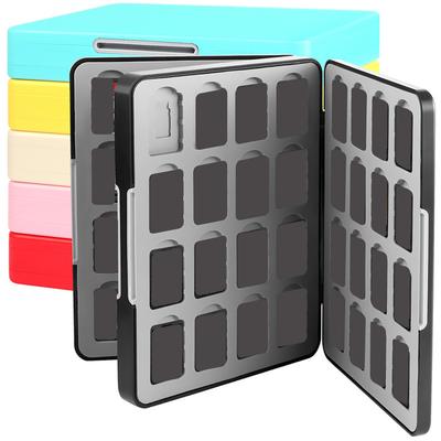 Game Card Case with 32 Game Card Slots Portable Game Protective Organizer Game Storage Box for Nintendo Switch2 2025/OLED/Lite