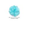 2pcs 5.5cm Chiffon Fabric Flowers Colorful Burnt Edge Artificial Flowers For Wedding Party DIY Handmade Clothing Headwear Decor
