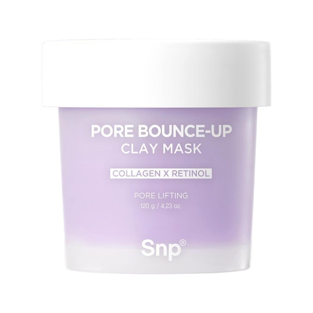 SNP Pore Tightening Clay Mask 120g – Pore Minimizing & Deep Cleansing Clay Mask for Firming and Skin Texture Refinement