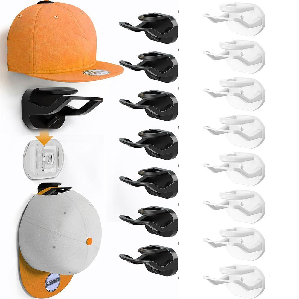 1/4Pcs Space Saving Hat Rack for Baseball Caps No Drilling Removable Hat Rack for Household
