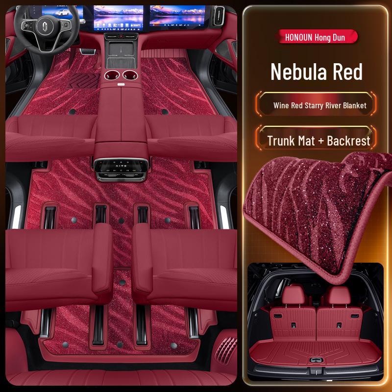 AITO M8 TPE Floor Mats Set for 2025 Huawei Model - Fits 5/6-Seater