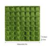 Low Maintenance Vertical Garden Planter Bag for Wall Mounting on Patio Balcony