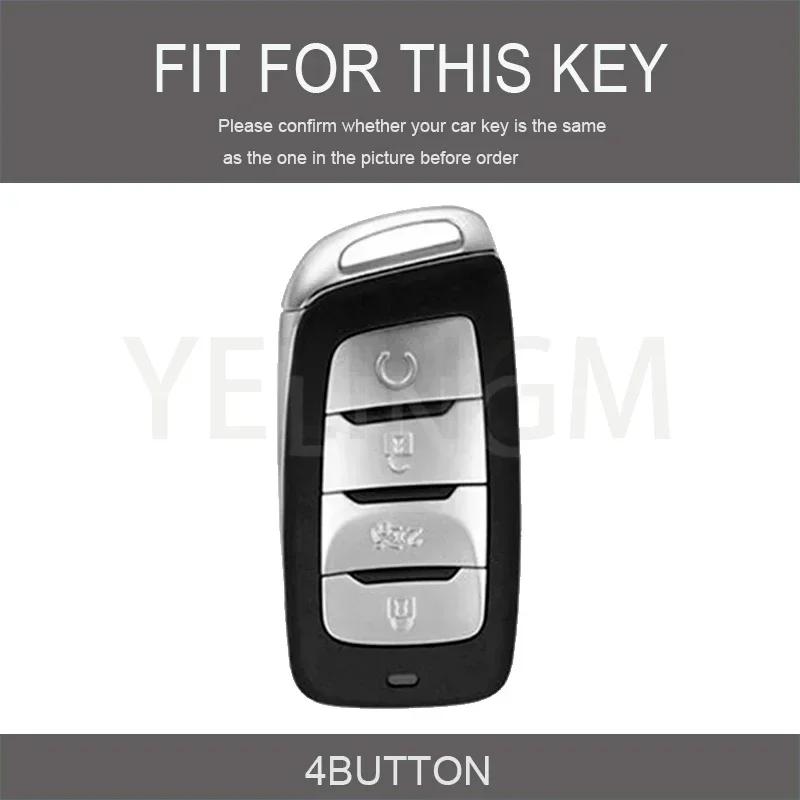 TPU Shell Car Key Case Key Fob Protecor Holder For Changan CS85 CS35 Plus CS25 CS95 CS85 Coupe Keychain Protection Cover