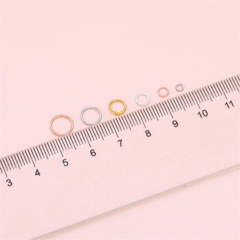 14K Gold-Filled Silver & White Gold Jump Rings for DIY Jewelry - Bracelets & Earrings