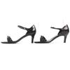 Excellent Salvatore Ferragamo Sandals Vara Bow Ankle Strap black leather Women  Used