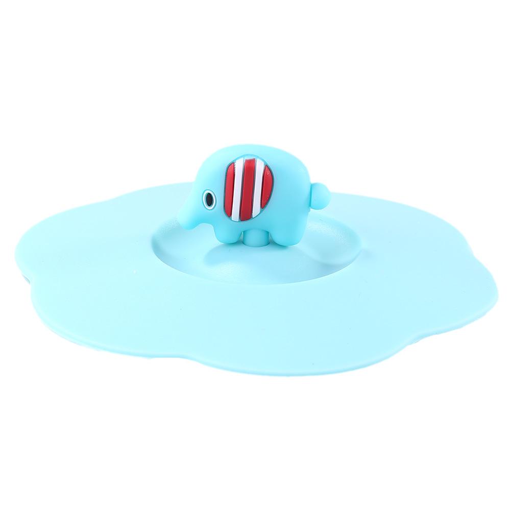 

Силіконова кришка для чашки милого кота пилонепроникна герметична кришка для чаю та кави з герметичною кришкою, що запобігає пилу, багаторазова ущільнення, присоска, нова