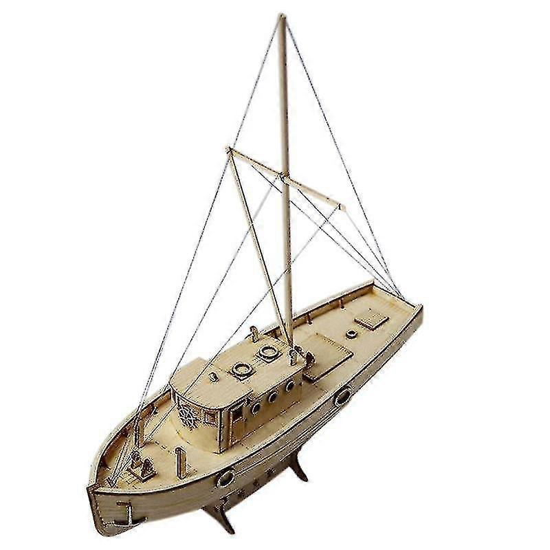 Model Kits Boat Building Sailboat Children Ship Sailing Wooden