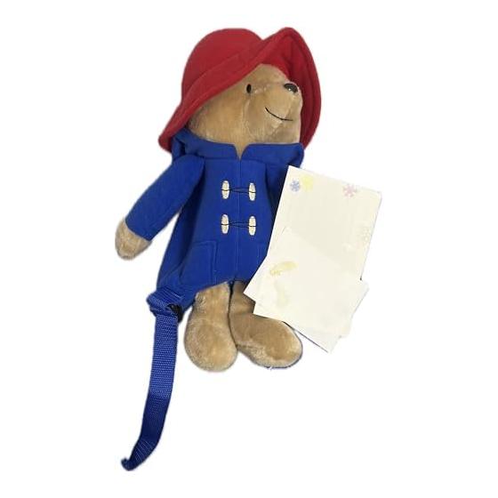 Paddington Bear Plush Mascot, Small Size (Approx. 22cm), with Backpack, Gift Card Included