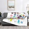 Steven Universe Heads Blanket Super Soft Flannel Sofa Throw Blanket for Couch Bedding Office Throws Bedspread Quilt