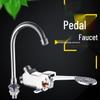 Foot-Pedal Operated Faucet System