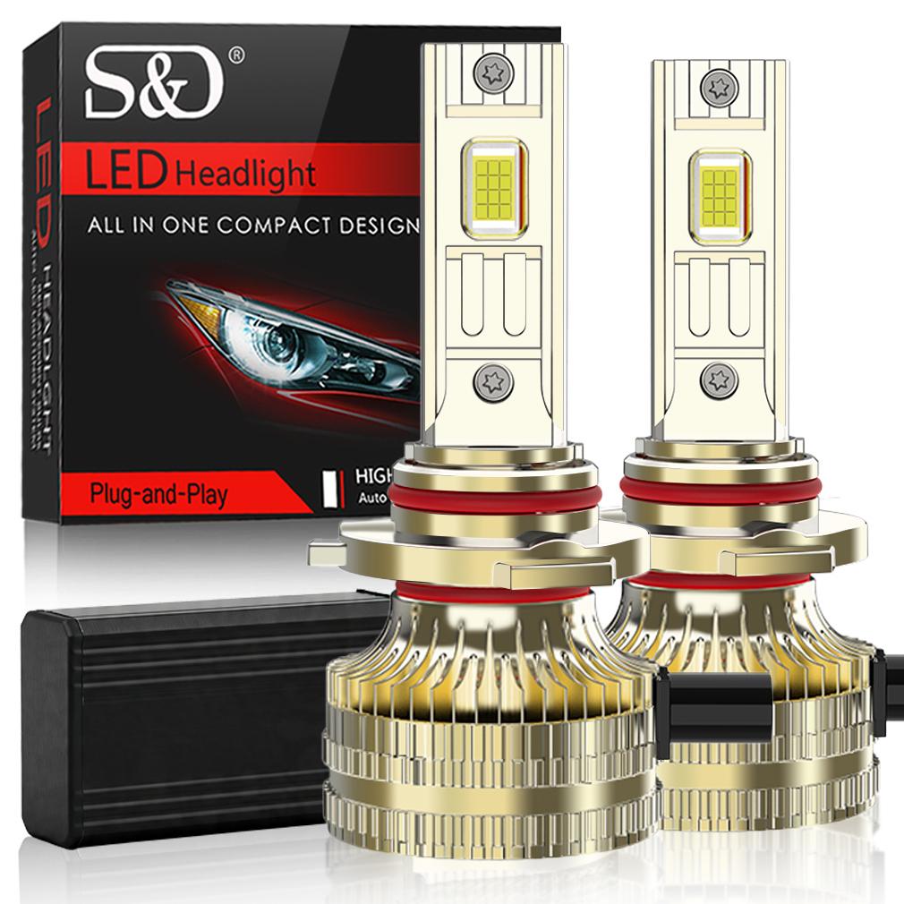 

2Pcs H4 H7 Led Headlight Bulbs 6000K H1 H8 H11 Led 9005 HB3 9006 HB4 Auto Lamp 9012 Hir2 High Power 140W 70000LM Canbus CSP Chips Headlamp 9005 HB3