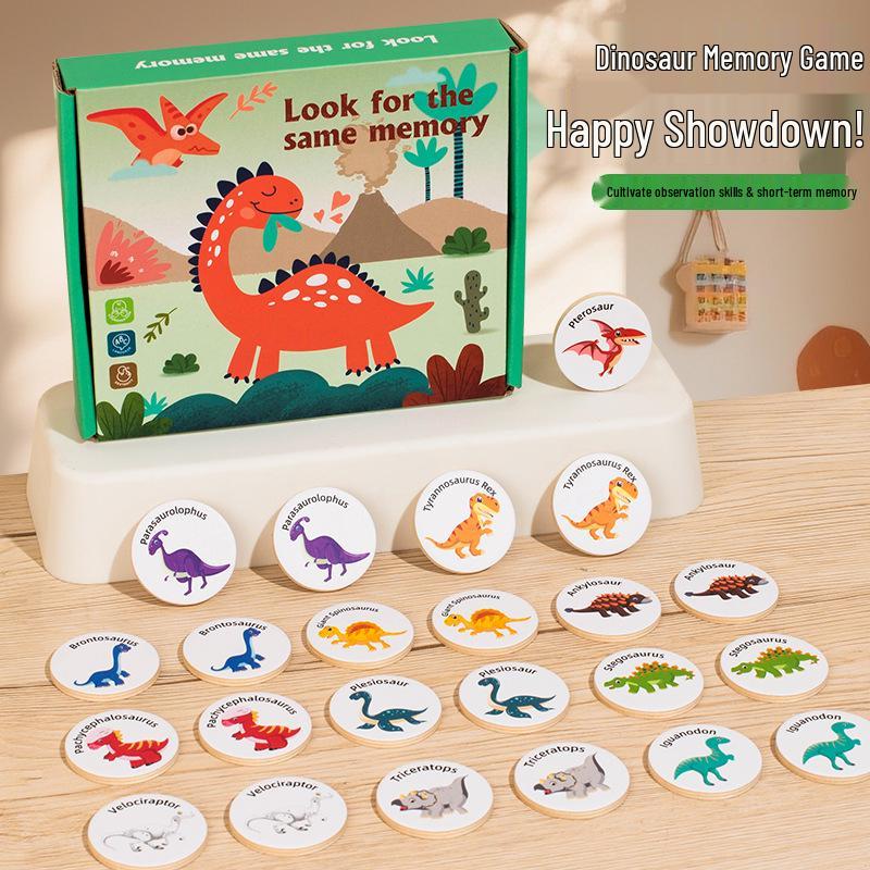 

Children s Dinosaur Memory Game: Early Education & Parent-Child Interaction