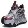 12 New Breathable Dad Shoes Platform Mesh Small Sports and Leisure Shoes A1