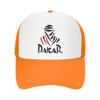 Dakar Rally Print Mesh Baseball Cap Unisex Adjustable Snapback Caps Summer Breathable Sun Visor Hat Trucker Hats